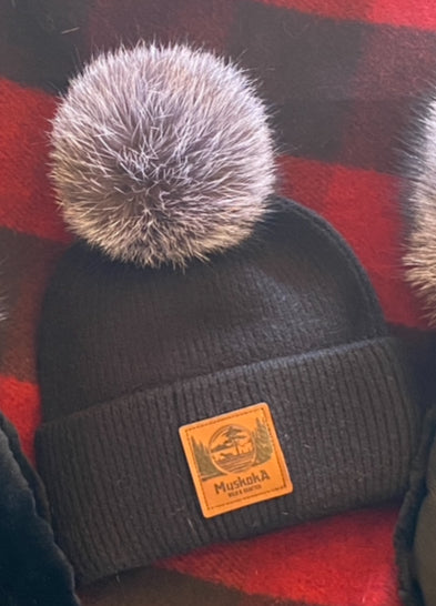Luxurious Fur Pom-pom Toques